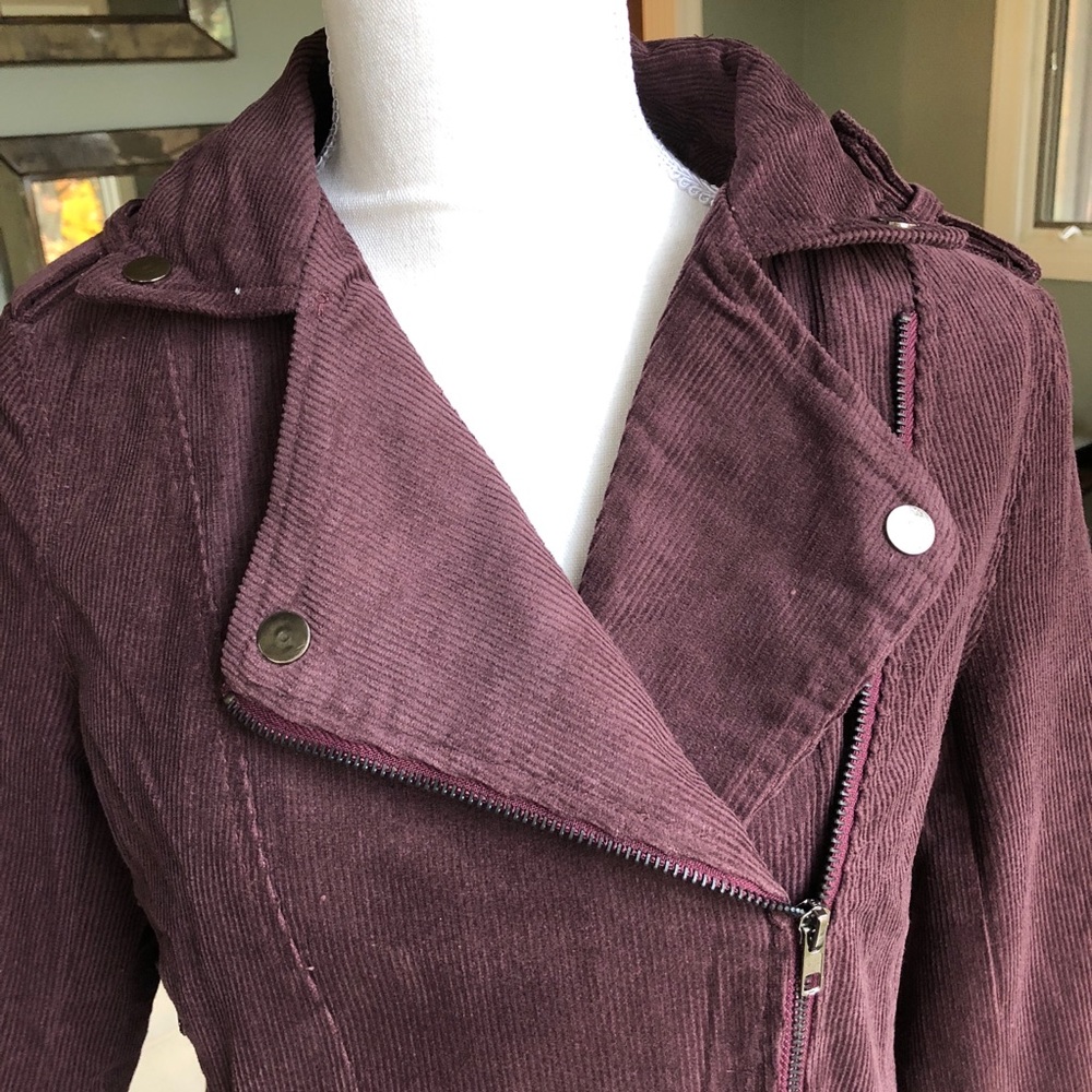 🆕❗️LAST ONE❗️ALUNA LEVI CORDUROY MOTO JACKET - Picture 2 of 6